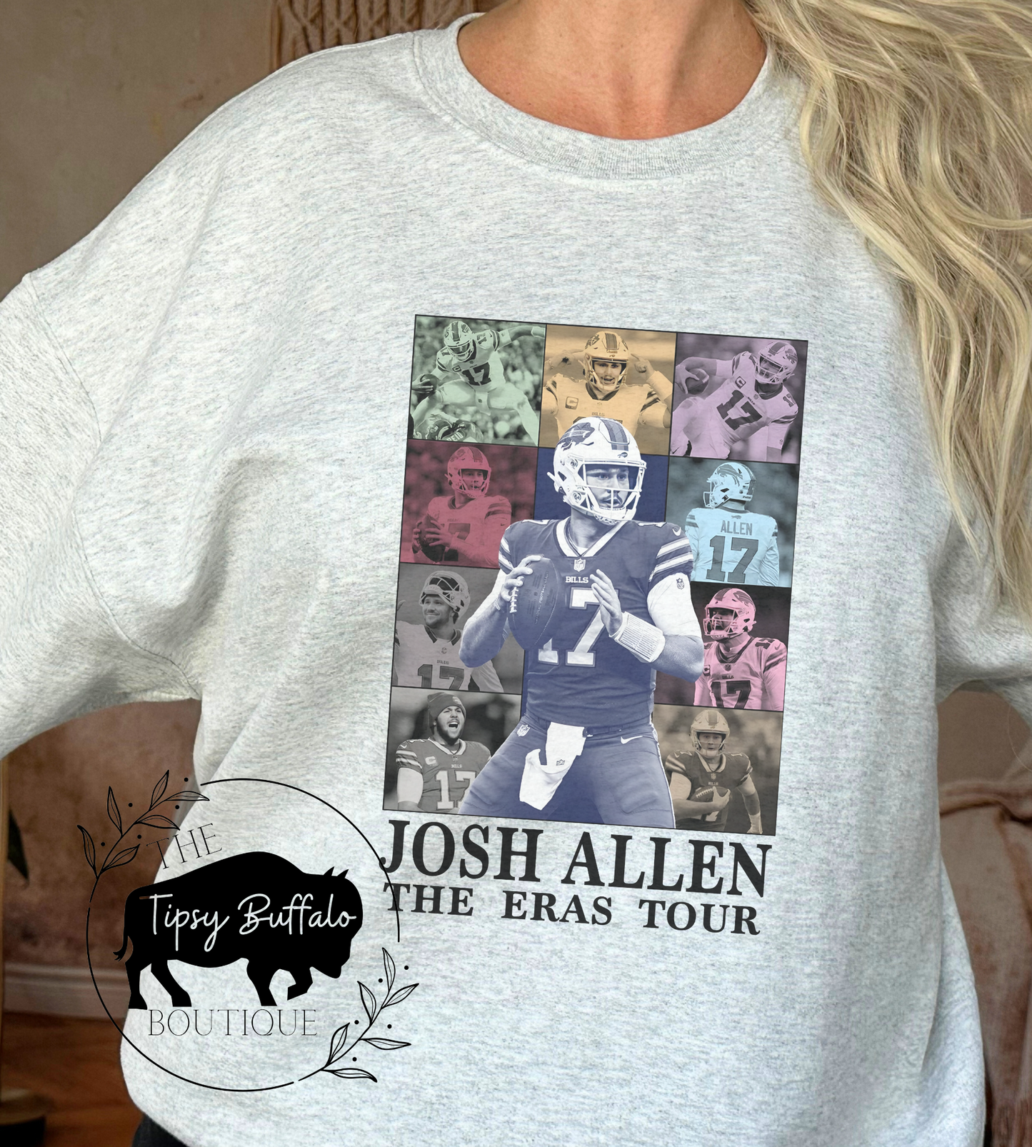Josh Allen The Eras Tour crewneck sweatshirt
