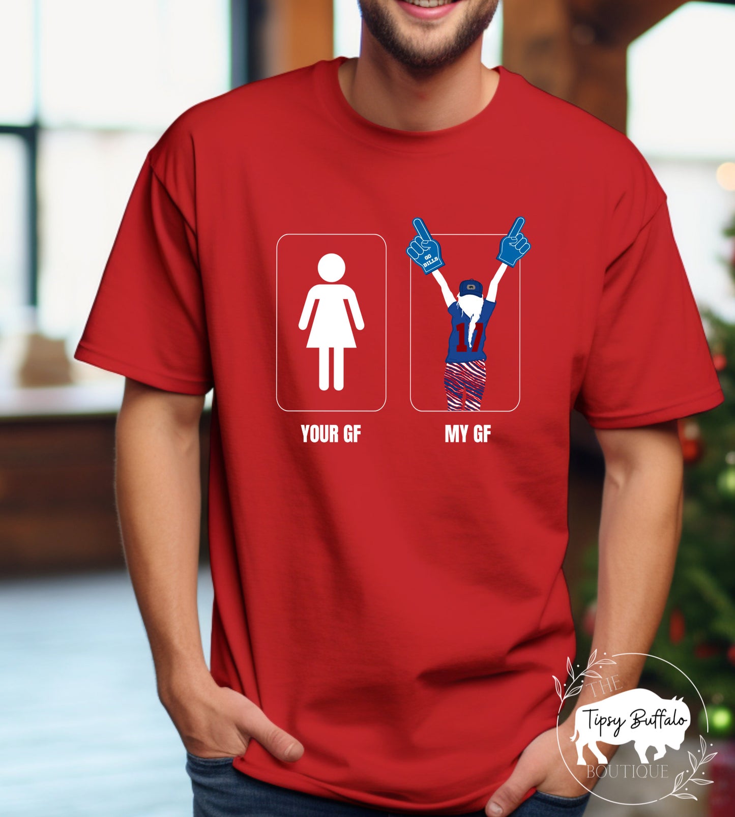 Legendary Buffalo Fan Your Wife, My Wife or GF Funny T shirt for Men bills fan gift buffalo bills gift for him buffalo football crewneck T