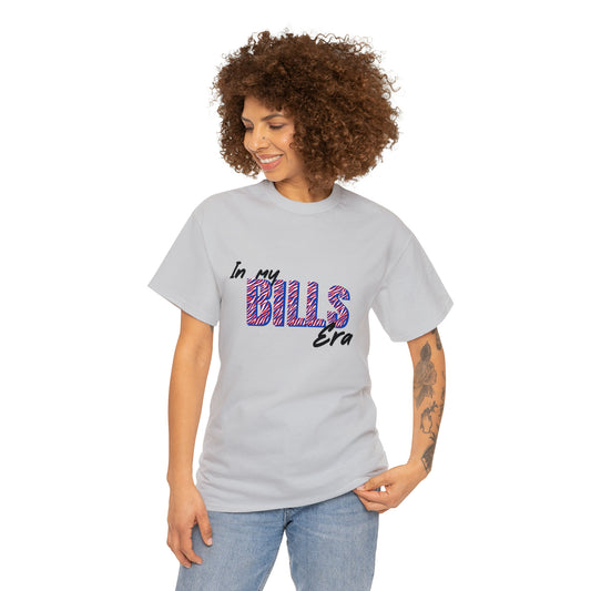 Unisex bills shirt, In My Bills Era T shirt, Buffalo football themed T shirt, Go bills, buffalo fan gift.
