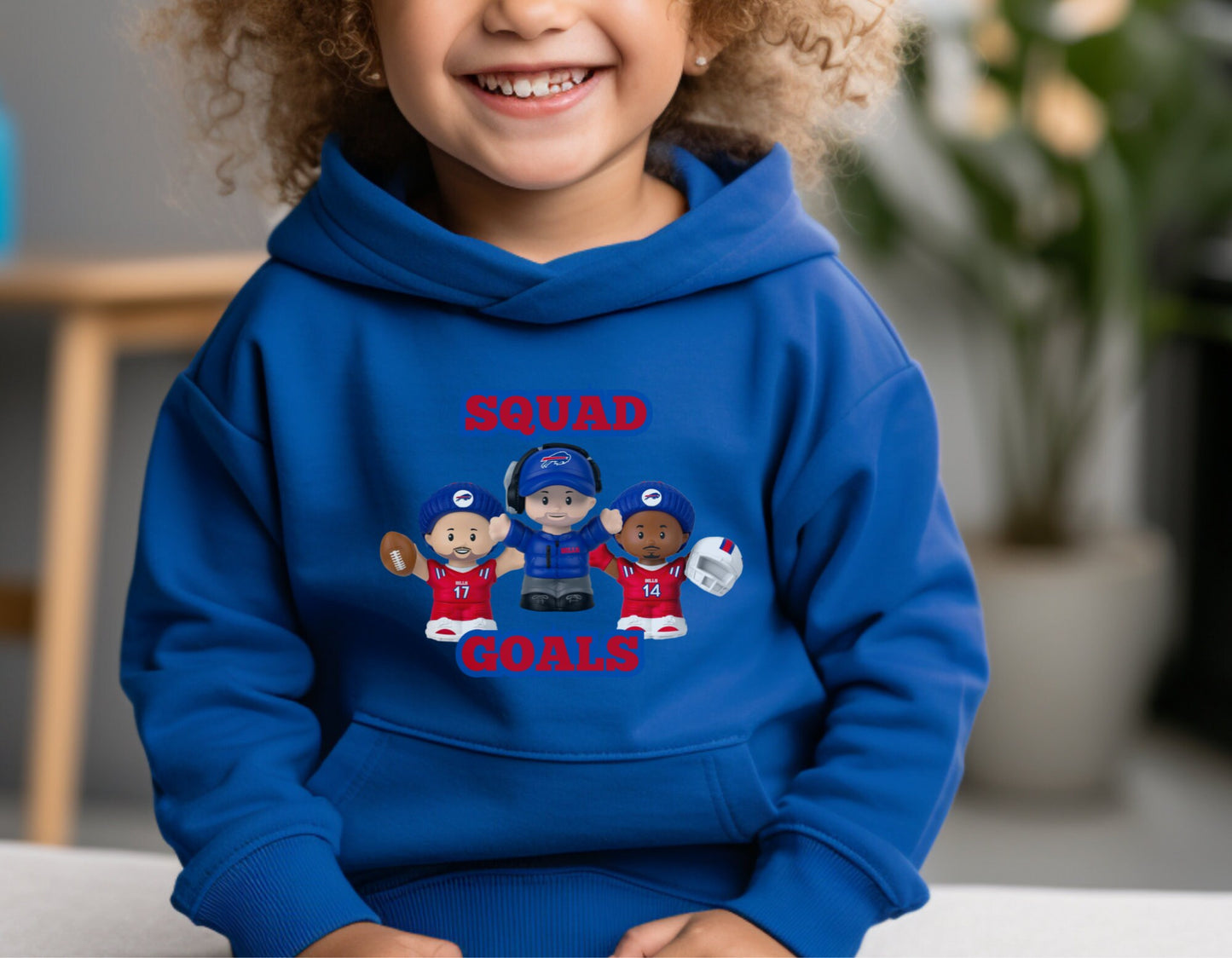 Youth lets go buffalo kids hoodie, buffalo football fan Allen DIGGS kids sweatshirt, football fan gear for kids, kids buffalo sweatshirt